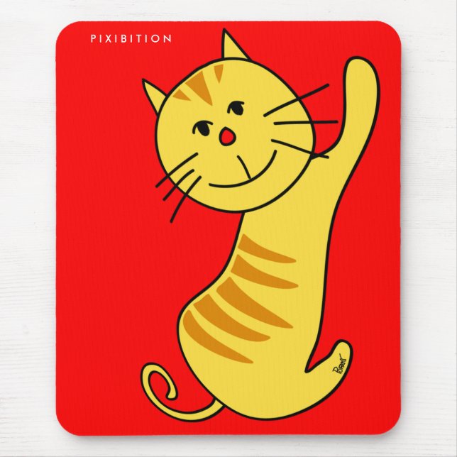 Olá Cat Mousepad (Frente)