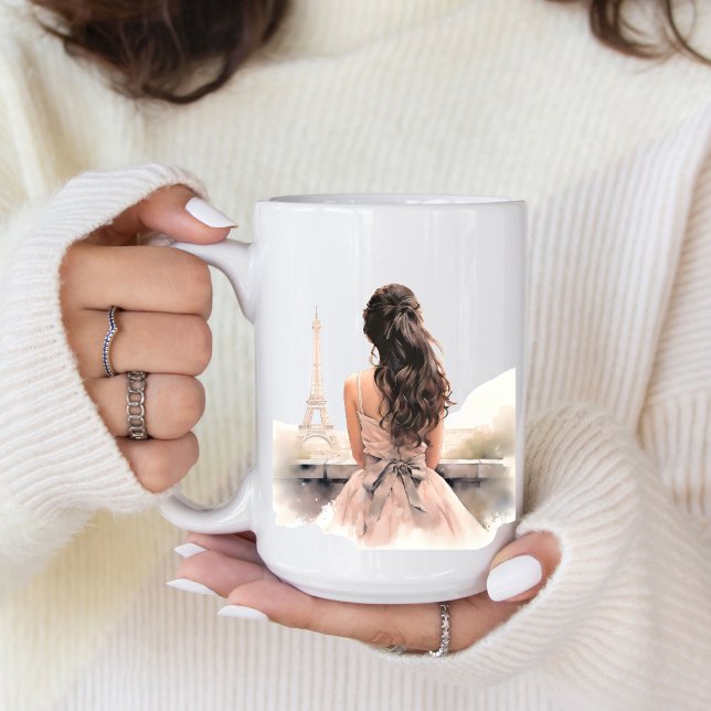 Olá de Caneca de Café de Paris (Hello Paris Coffee Mug)