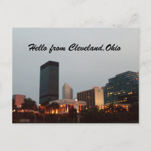 OLÁ, DE CLEVELAND, cartão postal OHIO