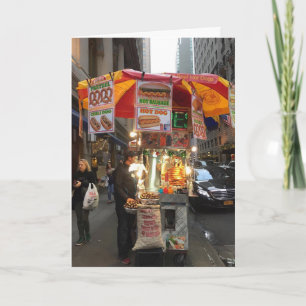 Olá, do Cartão de Pano Quente do Nova Iorque