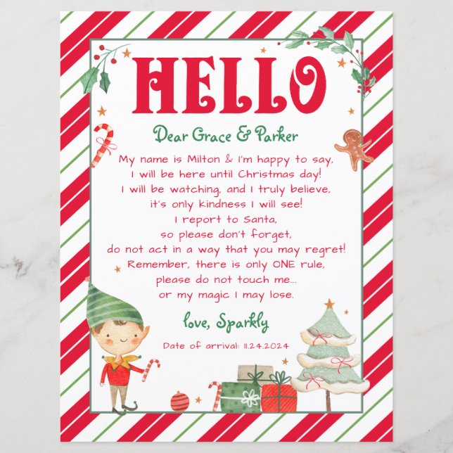 Olá Duende de volta Bem-vindo Eu estou de volta El (Frente)