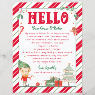 Olá Duende de volta Bem-vindo Eu estou de volta El