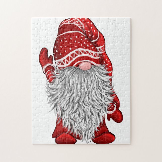 Olá Gnomo Jigsee Quebra-cabeça (Vertical)