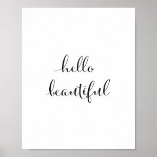 olá! - impressão da arte - decoração bonita