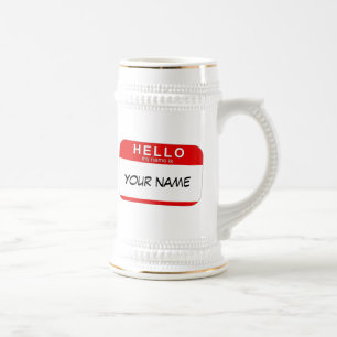 Olá! meu nome é caneca de cerveja