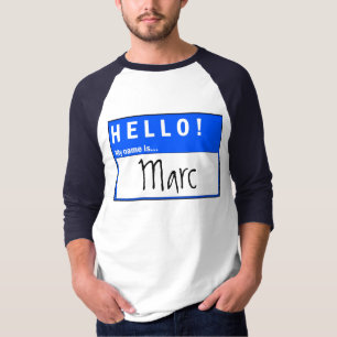 Olá!! Meu nome é… T-shirt do divertimento