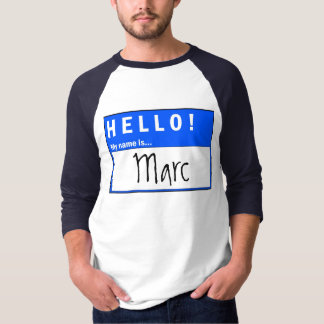 Olá!! Meu nome é… T-shirt do divertimento