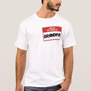 Olá! meu nome é t-shirt do vovô