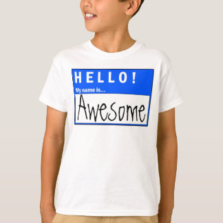 Olá! Meu Nome É Uma Camiseta Muito Divertida