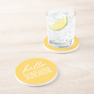 Olá Porta copos Amarelo Sunshine