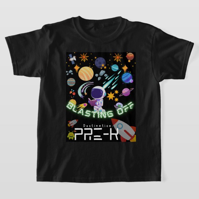 Olá, Pré-escola! Camiseta (Postura )