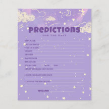 Olá, Predição De Sonho Roxo Para Chá de fraldas