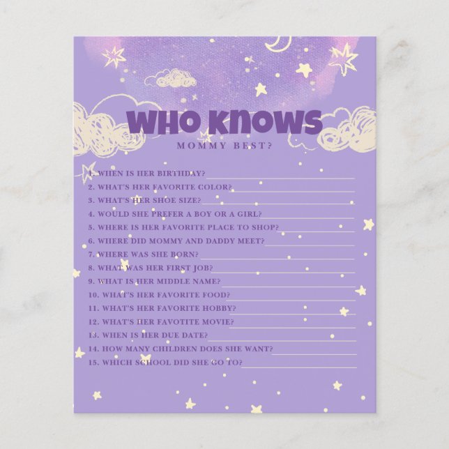 Olá, Sonho Roxo Que Conhece Mamãe, Bebê (Frente)