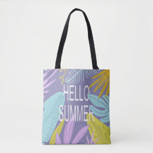 Olá Summer Tropical Pastel Sai Bolsa
