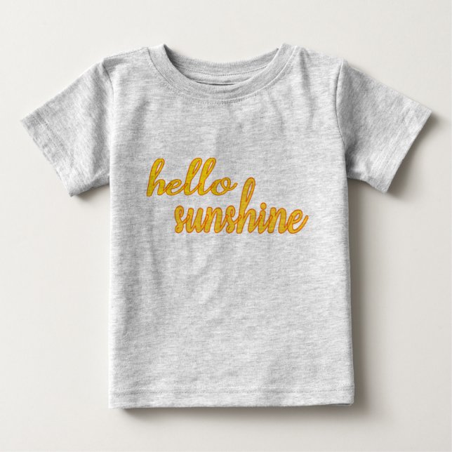 Olá Sunshine Kids Top (Frente)