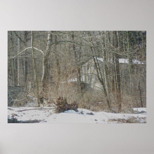 Old Mill Poster (Frente)