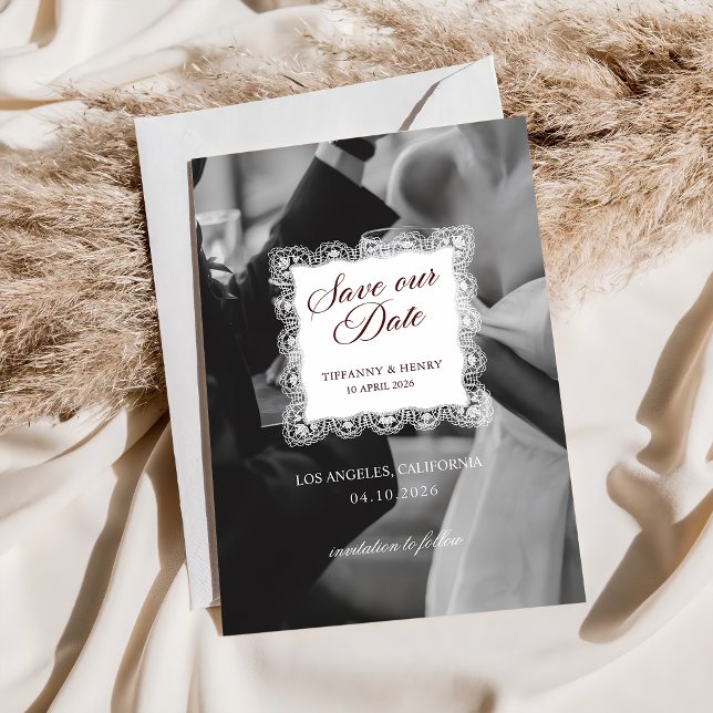 Old Money Save The Date Wedding (Criador carregado)