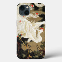 Old Pine Tree e White Phoenix por Ito Jakuchu