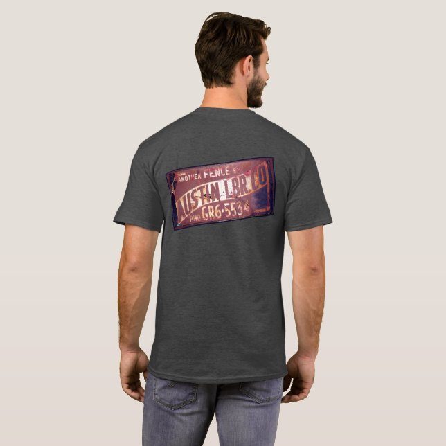 Olde Austin Lumber Co. T-shirt (Parte Traseira Completa)
