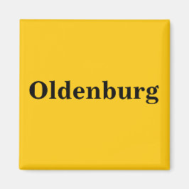 Oldenburg   íman escudo Gold Gleb
