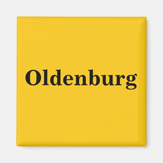 Oldenburg   íman escudo Gold Gleb (Frente)