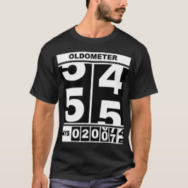 Oldometer Aniversário de 55 anos Camisa engraçada 