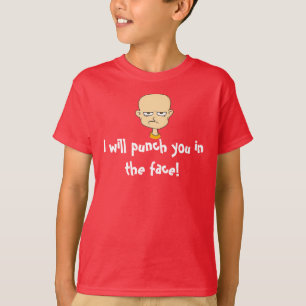 Ole Crazy T-Shirt - "Vou bater-te na cara"