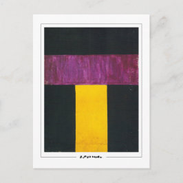 Olga Rozanova #137 - Cartão Postal de Arte Fina
