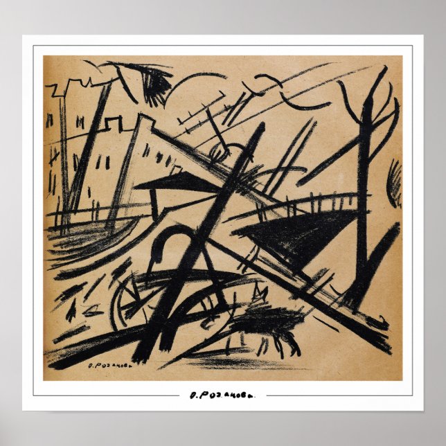 Olga Rozanova Zedign Art Poster nº 14 (Frente)