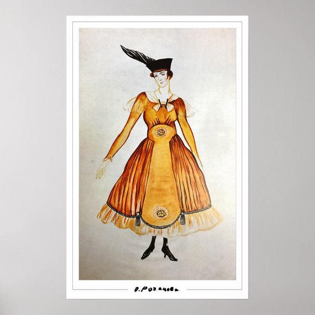 Olga Rozanova Zedign Art Poster nº 161 (Frente)