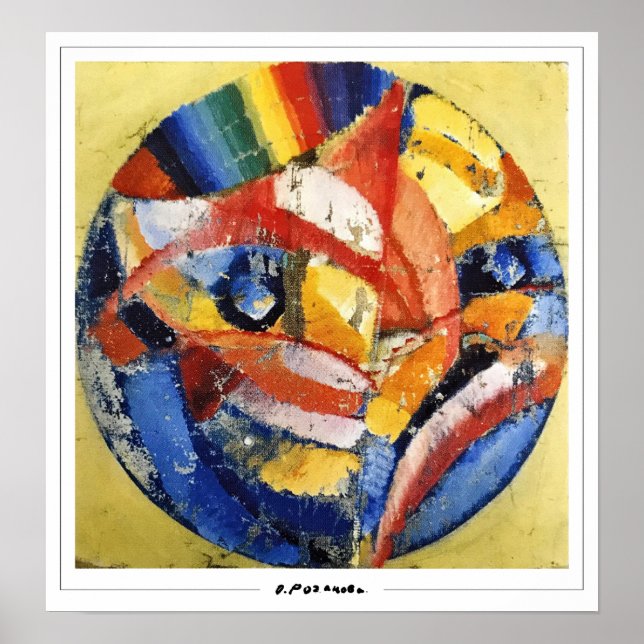 Olga Rozanova Zedign Art Poster nº 2 (Frente)