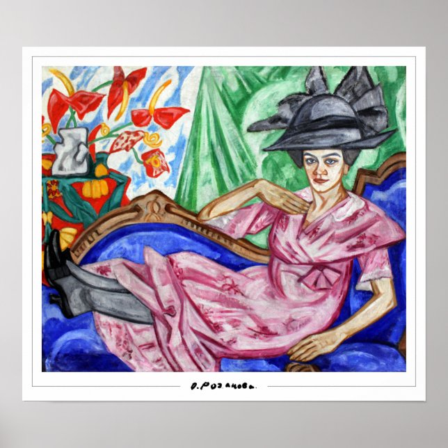 Olga Rozanova Zedign Art Poster nº 9 (Frente)