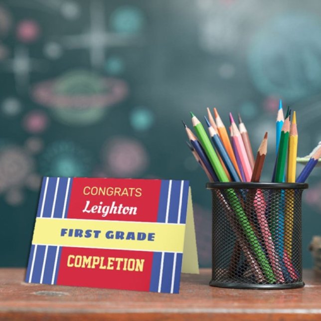 Olha! Cartão de conclusão de primeiro grau persona (Criador carregado)