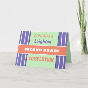 Olha! Cartão de conclusão de segundo grau personal