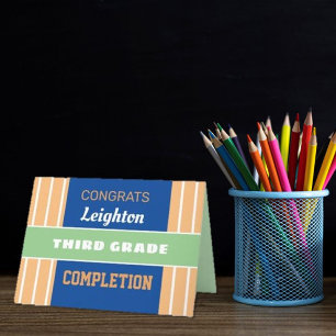 Olha! Cartão de conclusão de terceiro grau persona