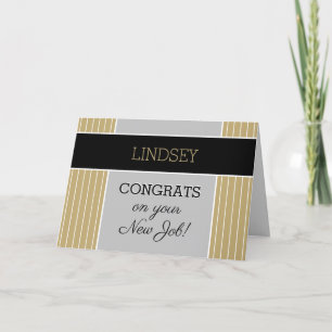 Olha! Parabéns personalizados no novo cartão de tr