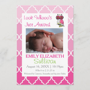 Olha quem acabou de chegar ao anúncio de nasciment