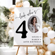 Olha quem tem 40 anos! Aniversário de 40 anos de F