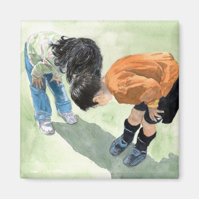 Olha, um Ladybug! Íman (Frente)