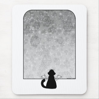 Olhando o mundo vá pelo mousepad