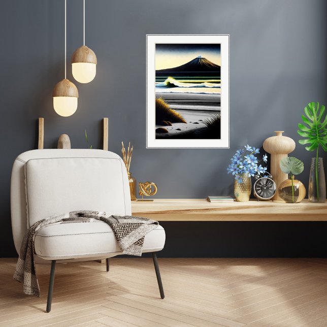 Olhando Para Egmont - Canvas de Arte Impressão (Criador carregado)