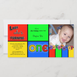 Olhar Colorida Quem Convidou 1 Aniversário