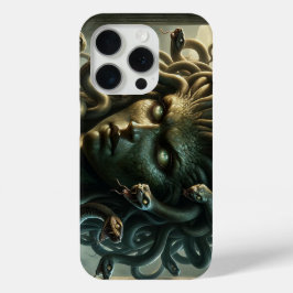 Olhar de Medusa Cabeça de Morte de Cobras