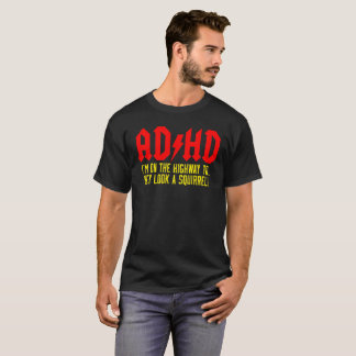Olhar do t-shirt | da consciência de ADHD Hey um