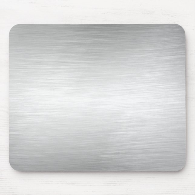 Olhar Mousepad do metal da escova (Frente)