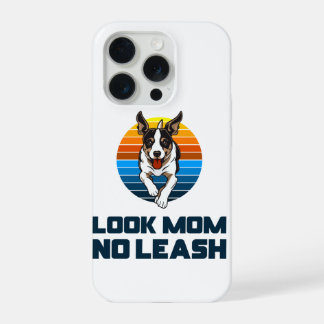 Olhe Mãe Sem Coleira Camisa Divertida de Presente