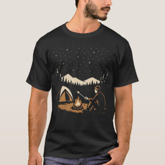 Olhe para a camisa do céu noturno