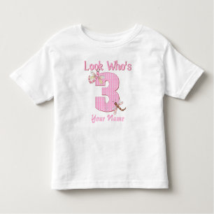 Olhe quem é t-shirt cor-de-rosa da libélula 3