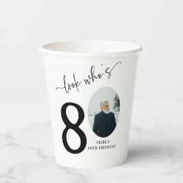 Olhe Quem Está Com 80 Anos! Foto Moderna de Aniver