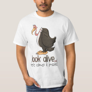 Olhe viva aqui vem uma camiseta buzzrd